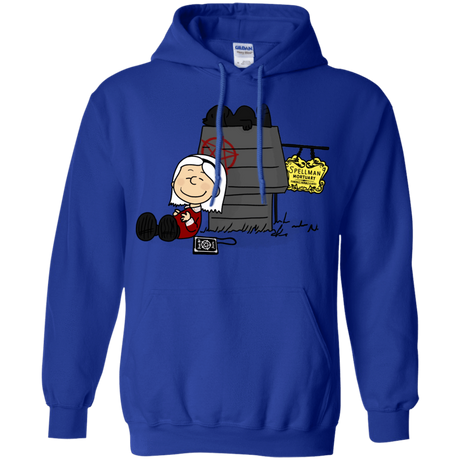 Sweatshirts Royal / S Sabrina Brown Pullover Hoodie