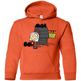 Sweatshirts Orange / YS Sabrina Brown Youth Hoodie