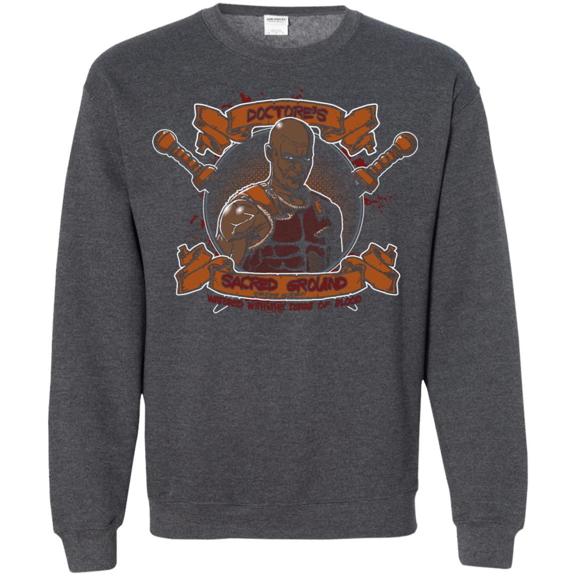 Sweatshirts Dark Heather / S Sacred Ground Crewneck Sweatshirt