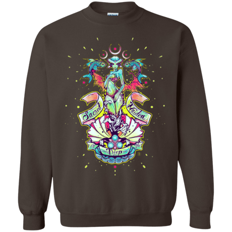 Sweatshirts Dark Chocolate / Small Sacred Maiden of the Deep Crewneck Sweatshirt