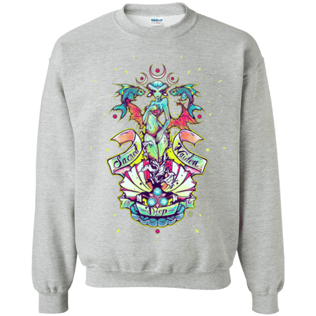 Sweatshirts Sport Grey / Small Sacred Maiden of the Deep Crewneck Sweatshirt