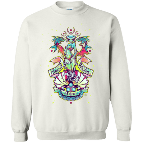Sweatshirts White / Small Sacred Maiden of the Deep Crewneck Sweatshirt
