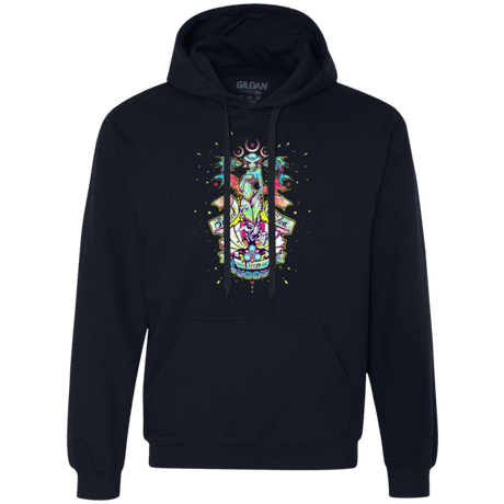 Sweatshirts Navy / Small Sacred Maiden of the Deep Premium Fleece Hoodie