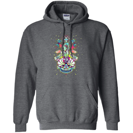 Sweatshirts Dark Heather / Small Sacred Maiden of the Deep Pullover Hoodie