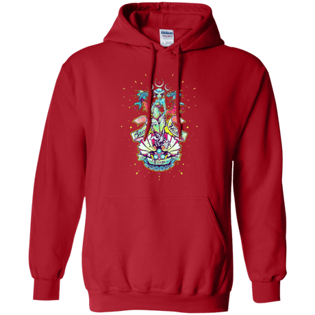Sweatshirts Red / Small Sacred Maiden of the Deep Pullover Hoodie