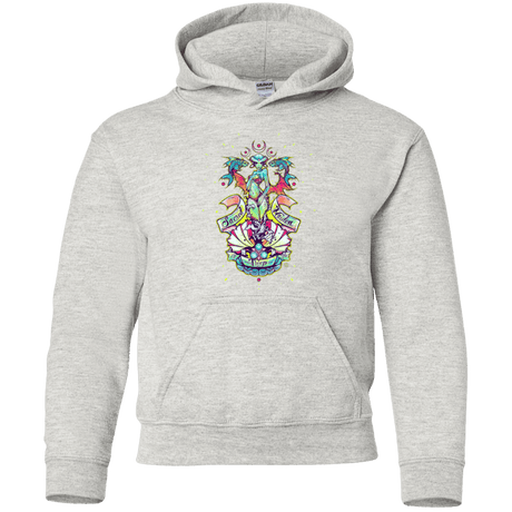 Sweatshirts Ash / YS Sacred Maiden of the Deep Youth Hoodie