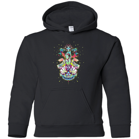 Sweatshirts Black / YS Sacred Maiden of the Deep Youth Hoodie