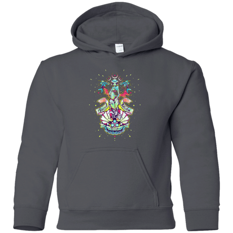 Sweatshirts Charcoal / YS Sacred Maiden of the Deep Youth Hoodie