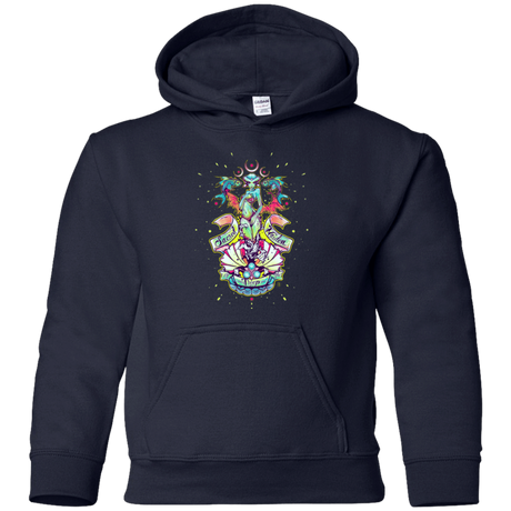 Sweatshirts Navy / YS Sacred Maiden of the Deep Youth Hoodie