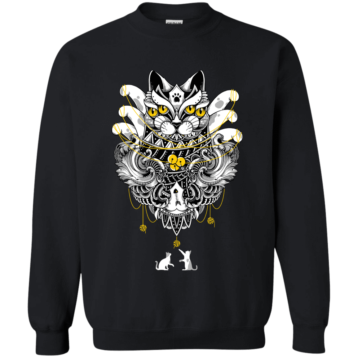 Sweatshirts Black / S Sacred Ritual Crewneck Sweatshirt