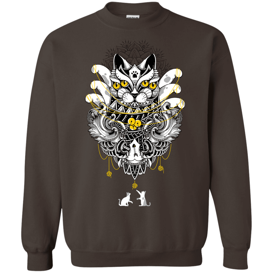 Sweatshirts Dark Chocolate / S Sacred Ritual Crewneck Sweatshirt