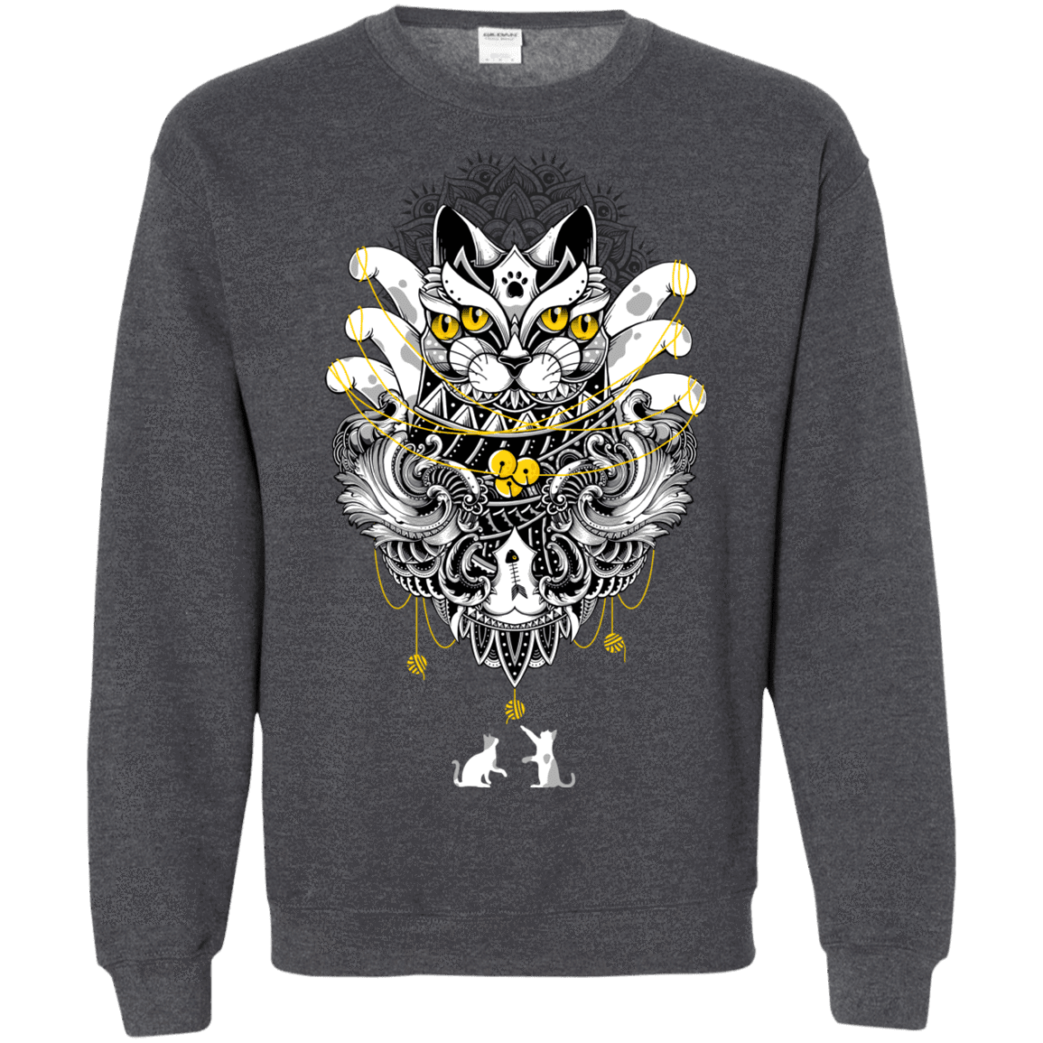 Sweatshirts Dark Heather / S Sacred Ritual Crewneck Sweatshirt