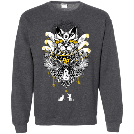 Sweatshirts Dark Heather / S Sacred Ritual Crewneck Sweatshirt