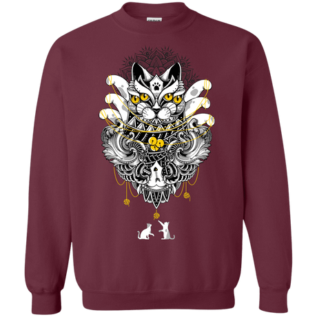 Sweatshirts Maroon / S Sacred Ritual Crewneck Sweatshirt