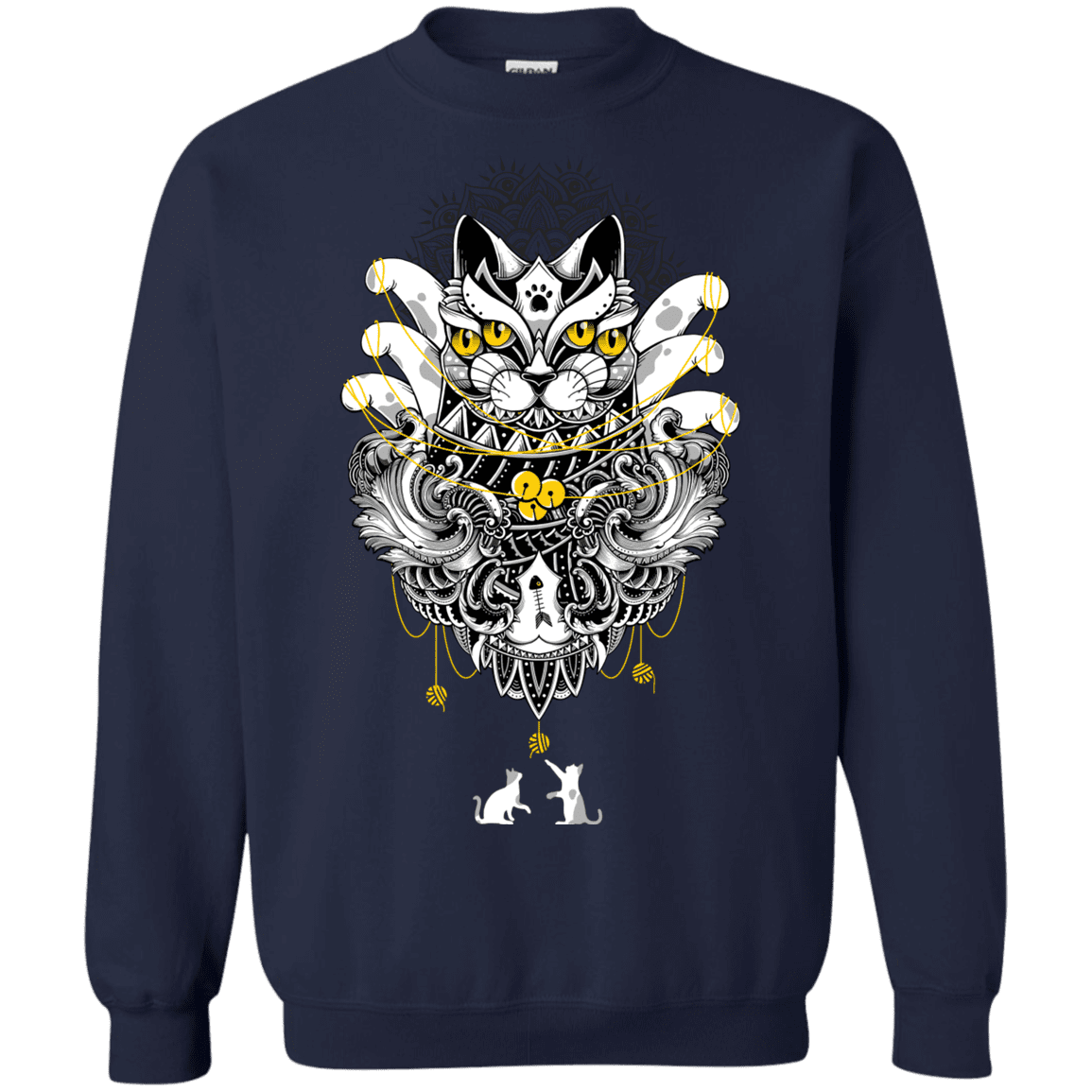 Sweatshirts Navy / S Sacred Ritual Crewneck Sweatshirt