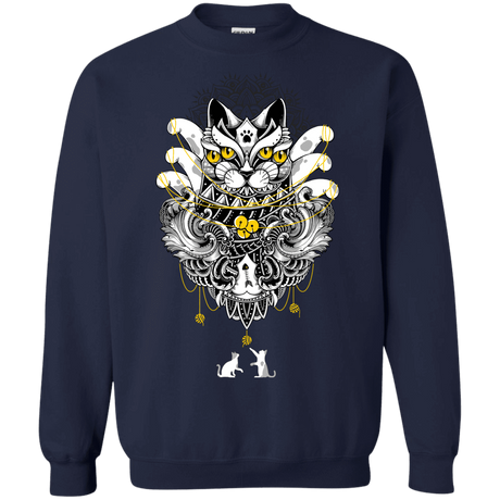 Sweatshirts Navy / S Sacred Ritual Crewneck Sweatshirt