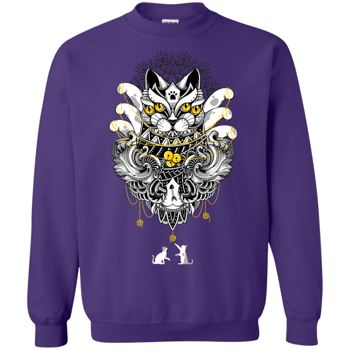 Sweatshirts Purple / S Sacred Ritual Crewneck Sweatshirt