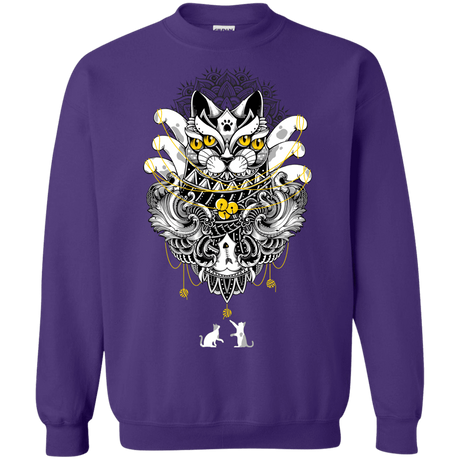 Sweatshirts Purple / S Sacred Ritual Crewneck Sweatshirt