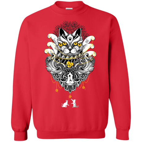 Sweatshirts Red / S Sacred Ritual Crewneck Sweatshirt