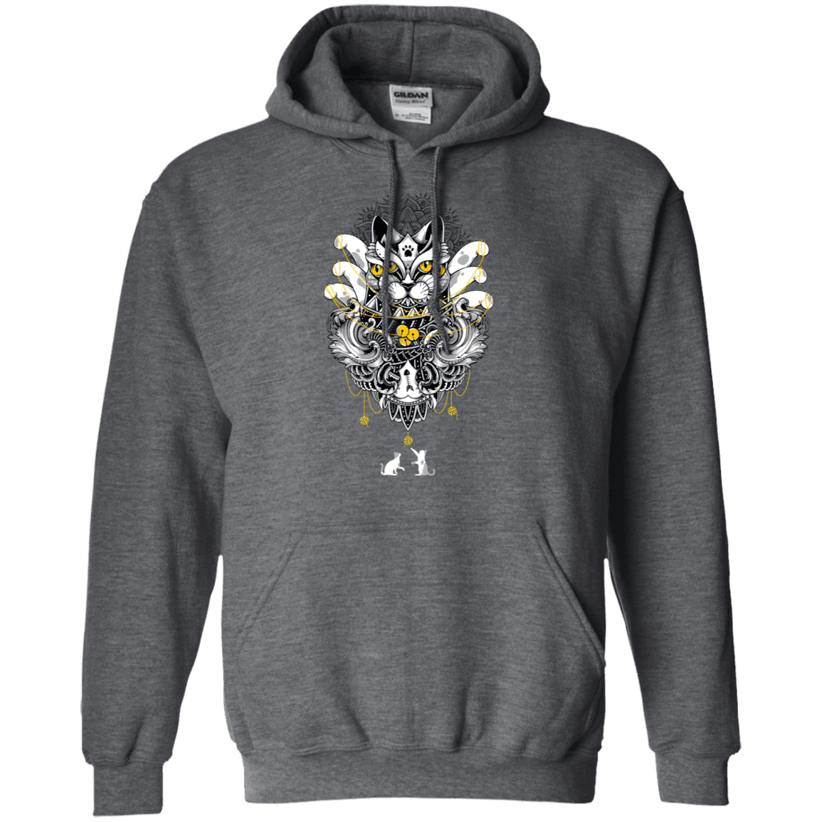 Sweatshirts Dark Heather / S Sacred Ritual Pullover Hoodie