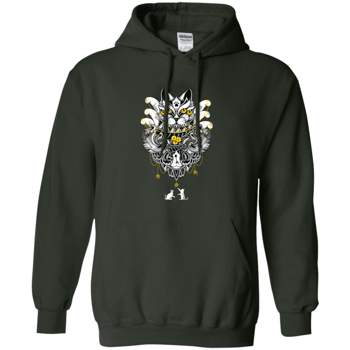 Sweatshirts Forest Green / S Sacred Ritual Pullover Hoodie