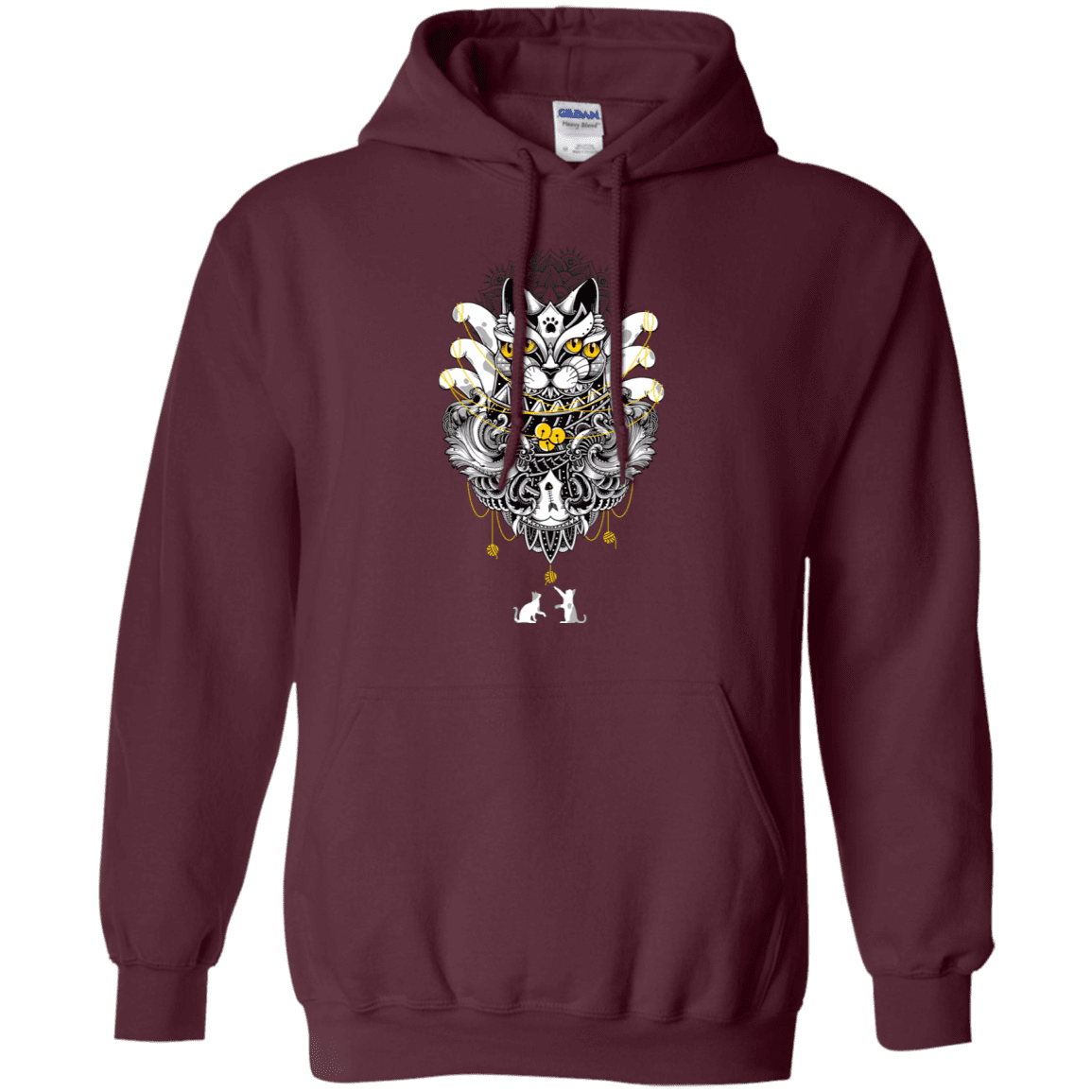 Sweatshirts Maroon / S Sacred Ritual Pullover Hoodie