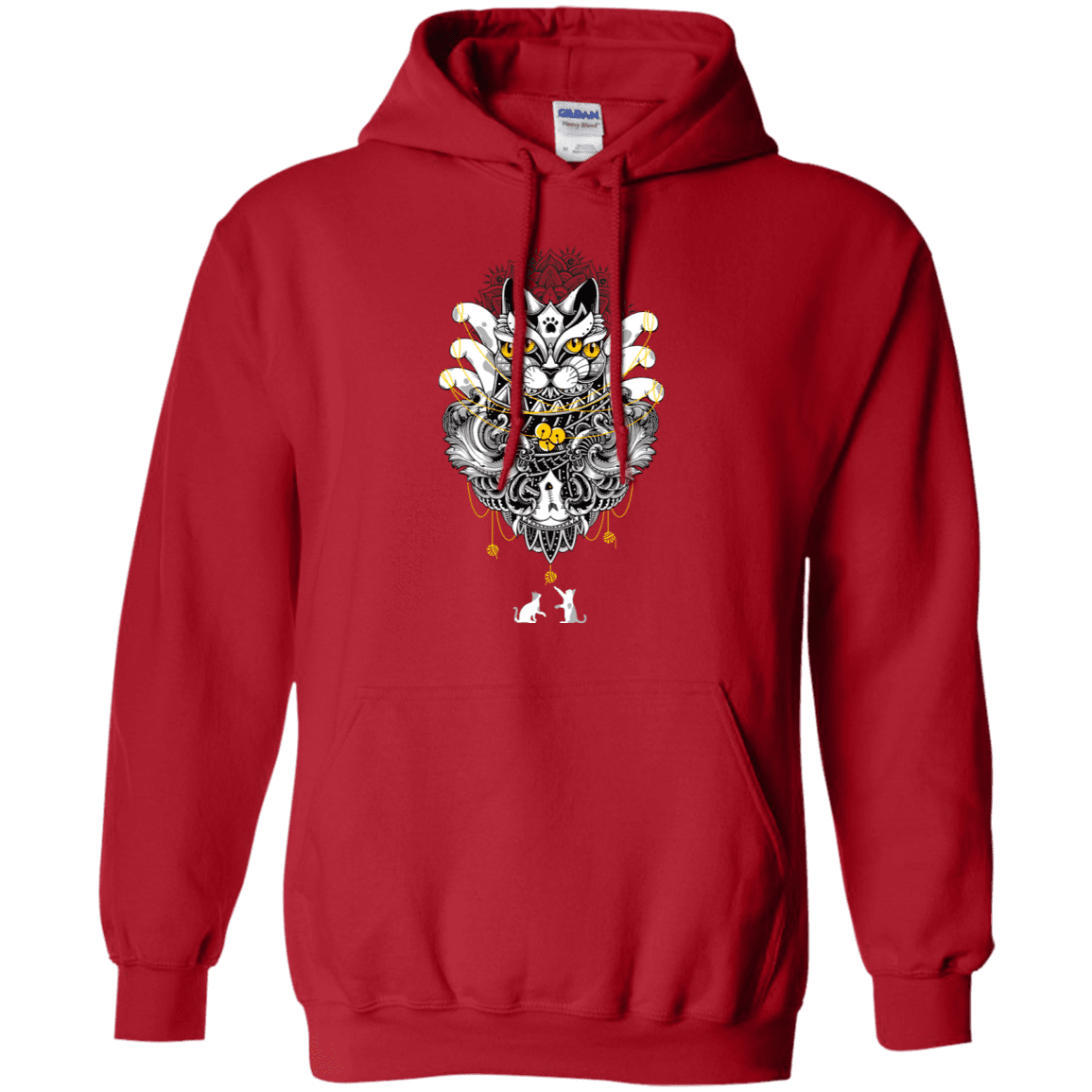 Sweatshirts Red / S Sacred Ritual Pullover Hoodie