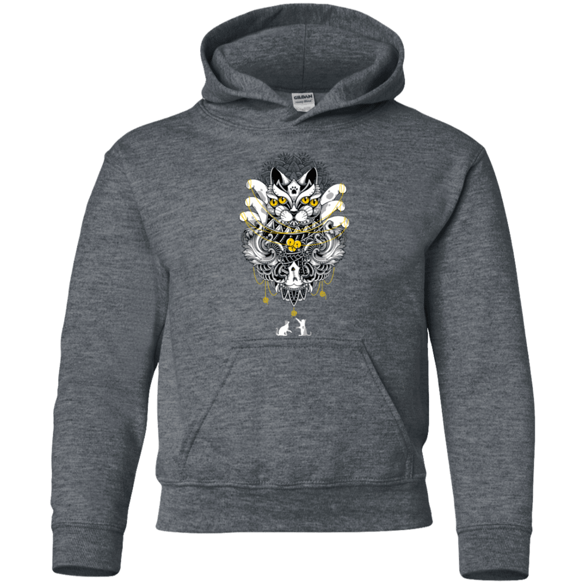 Sweatshirts Dark Heather / YS Sacred Ritual Youth Hoodie