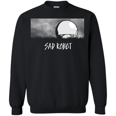 Sweatshirts Black / Small SAD ROBOT Crewneck Sweatshirt