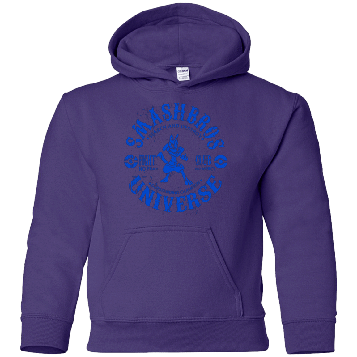 Sweatshirts Purple / YS SAFFRON CHAMPION 3 Youth Hoodie