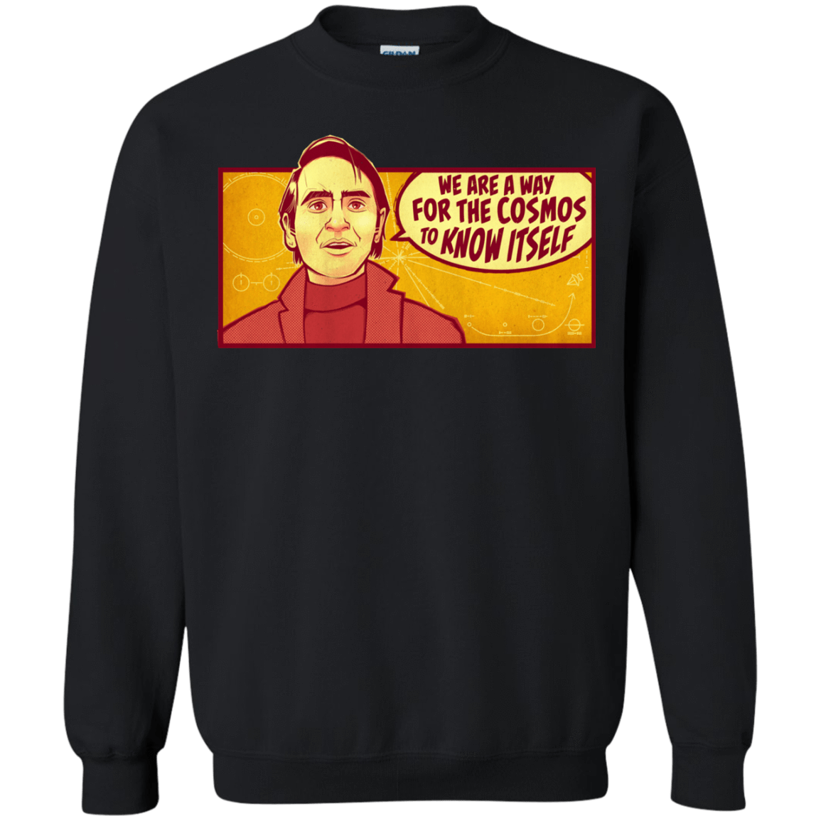 Sweatshirts Black / S SAGAN Cosmos Crewneck Sweatshirt