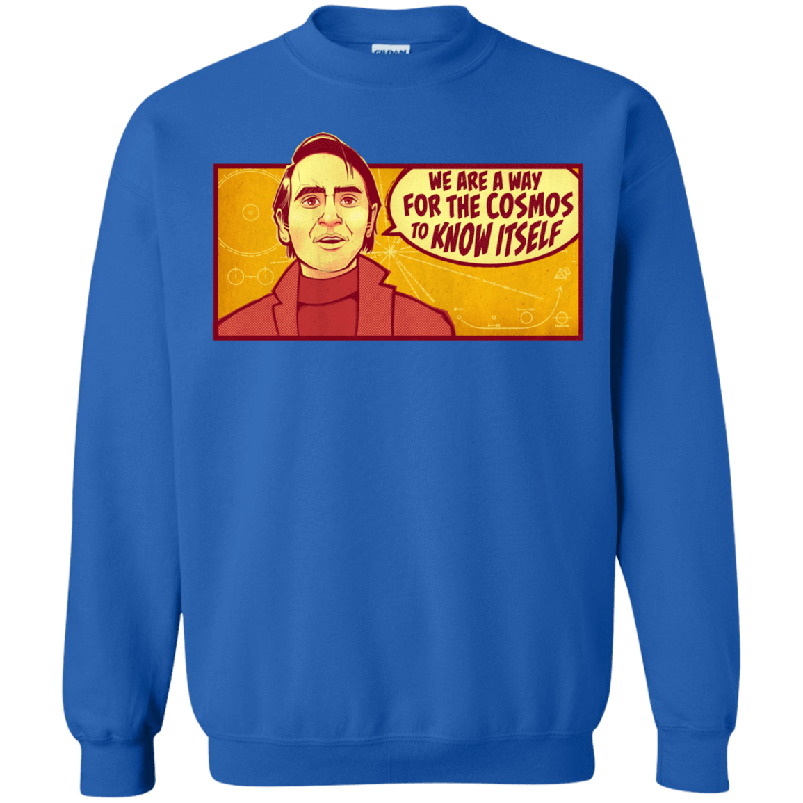 Sweatshirts Royal / S SAGAN Cosmos Crewneck Sweatshirt