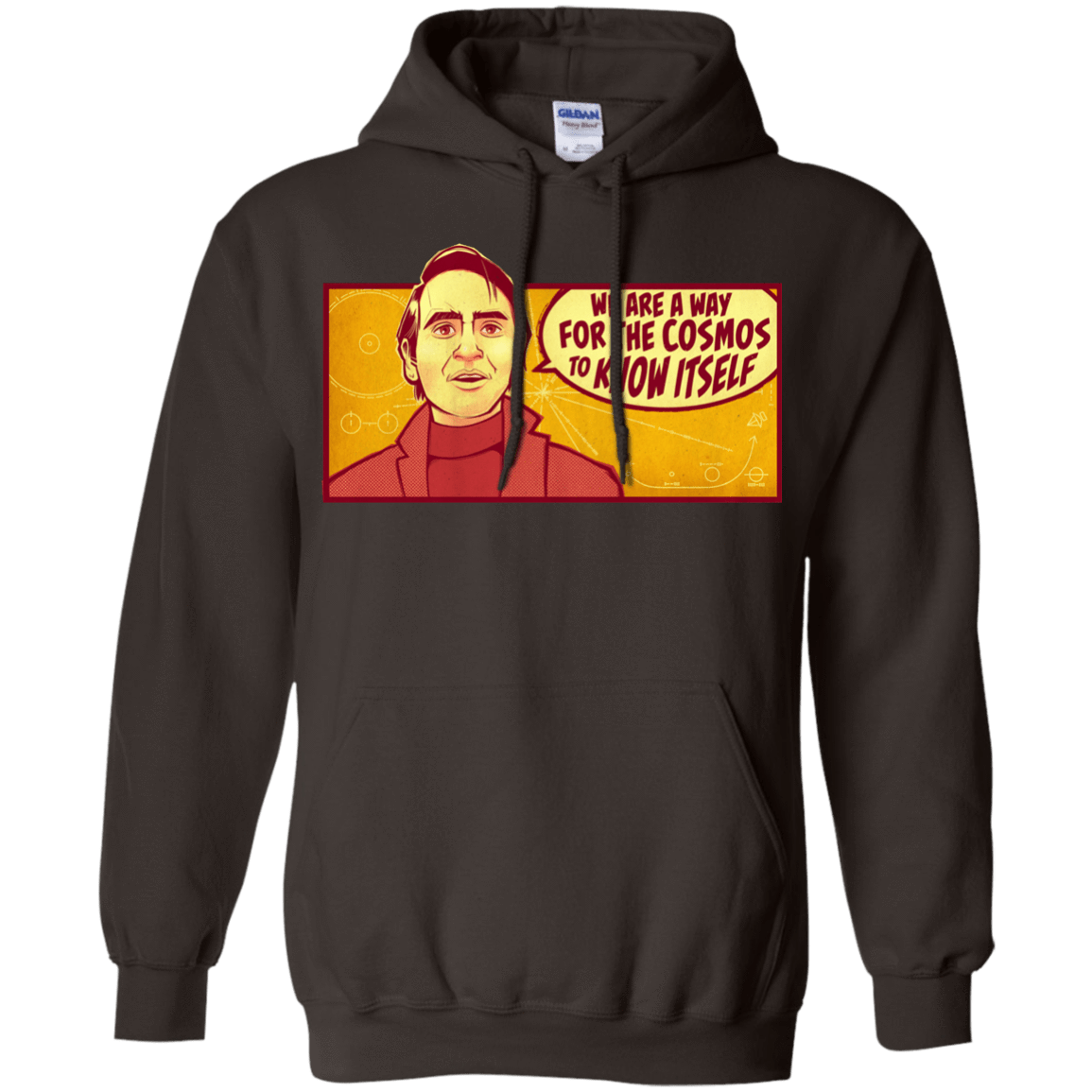 Sweatshirts Dark Chocolate / S SAGAN Cosmos Hoodie