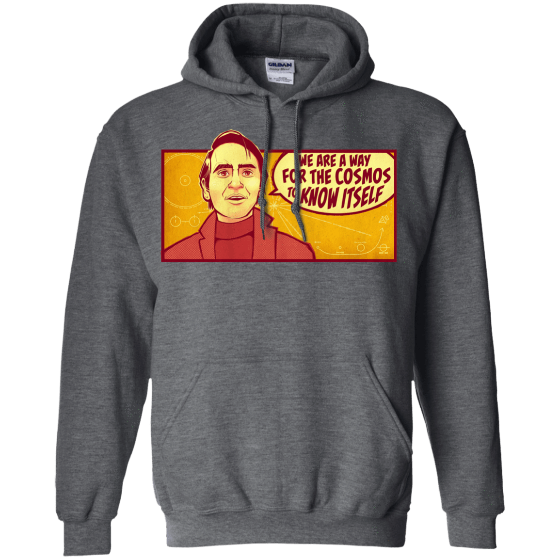 Sweatshirts Dark Heather / S SAGAN Cosmos Hoodie