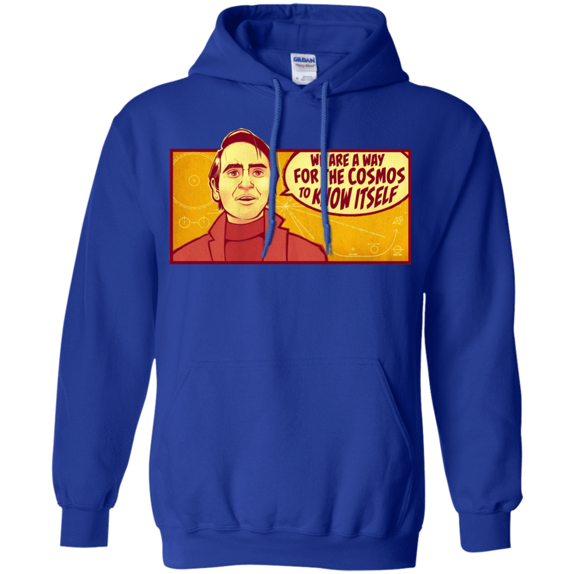 Sweatshirts Royal / S SAGAN Cosmos Hoodie