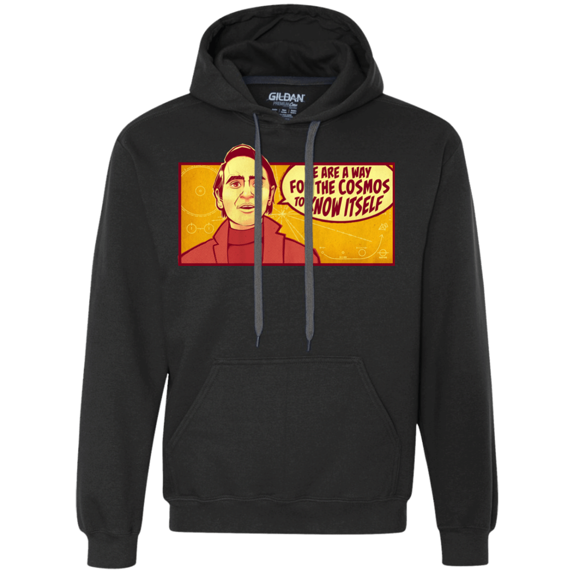 Sweatshirts Black / S SAGAN Cosmos Premium Fleece Hoodie