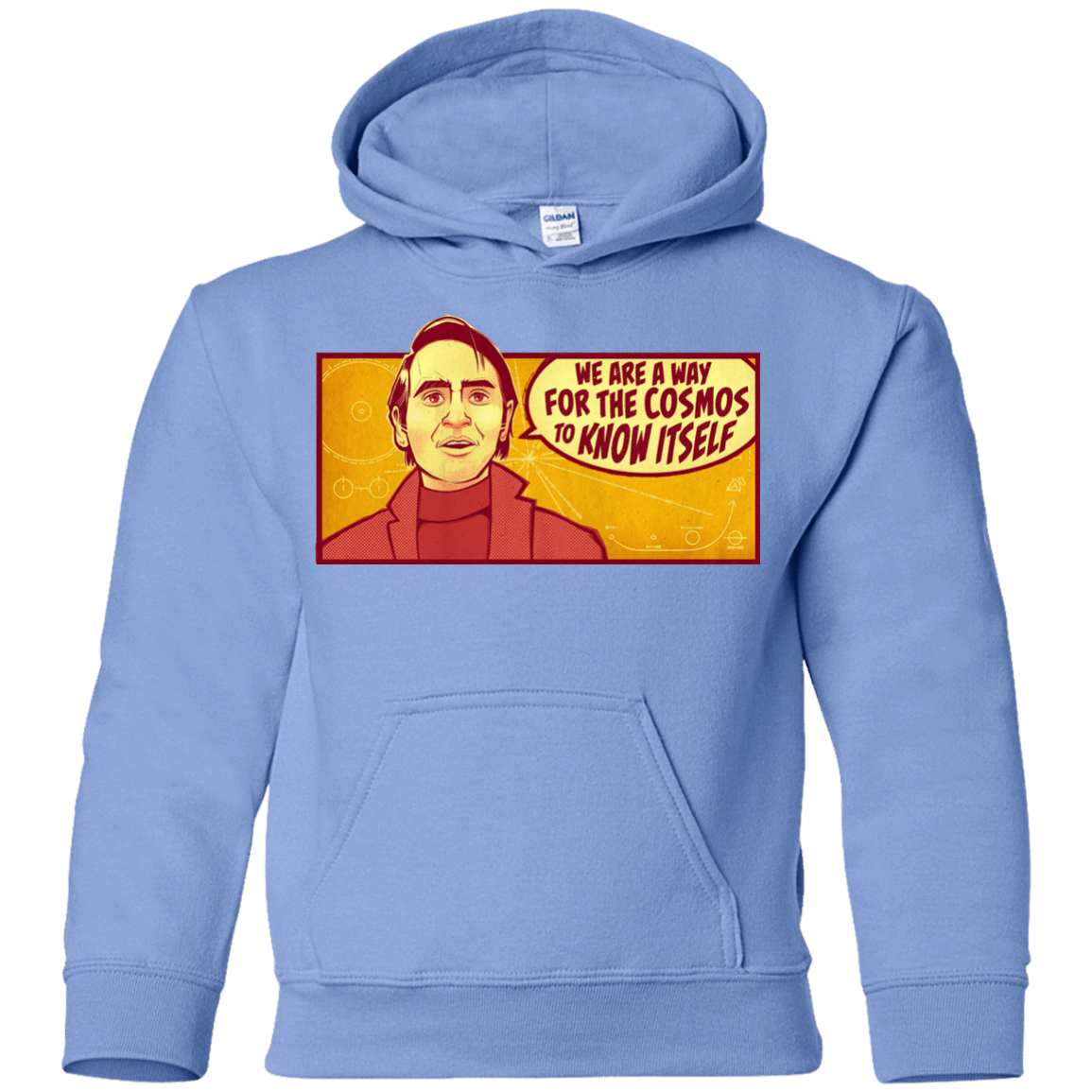 Sweatshirts Carolina Blue / YS SAGAN Cosmos Youth Hoodie