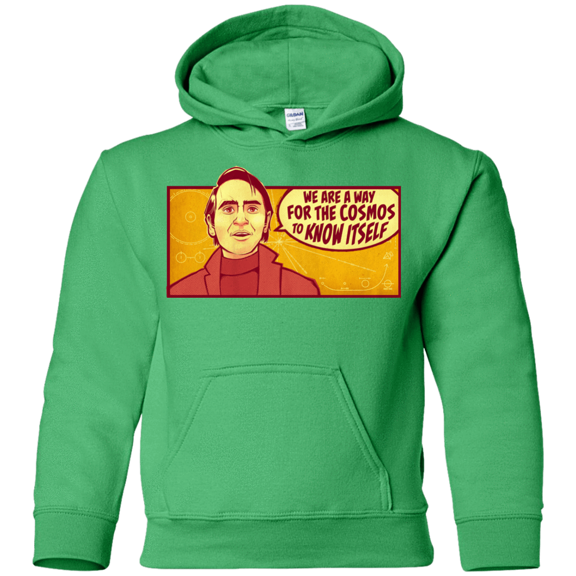 Sweatshirts Irish Green / YS SAGAN Cosmos Youth Hoodie