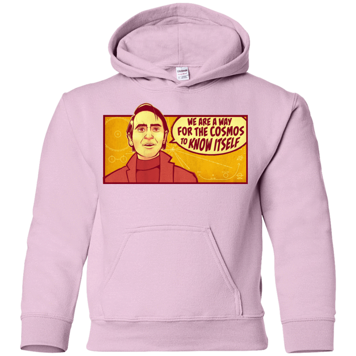 Sweatshirts Light Pink / YS SAGAN Cosmos Youth Hoodie