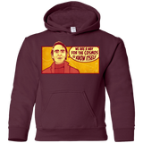 Sweatshirts Maroon / YS SAGAN Cosmos Youth Hoodie