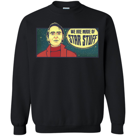 Sweatshirts Black / S SAGAN Star Stuff Crewneck Sweatshirt
