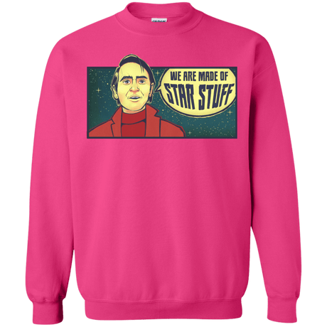 Sweatshirts Heliconia / S SAGAN Star Stuff Crewneck Sweatshirt