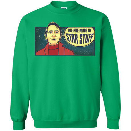 Sweatshirts Irish Green / S SAGAN Star Stuff Crewneck Sweatshirt