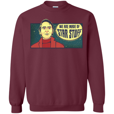 Sweatshirts Maroon / S SAGAN Star Stuff Crewneck Sweatshirt