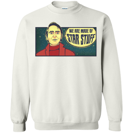 Sweatshirts White / S SAGAN Star Stuff Crewneck Sweatshirt