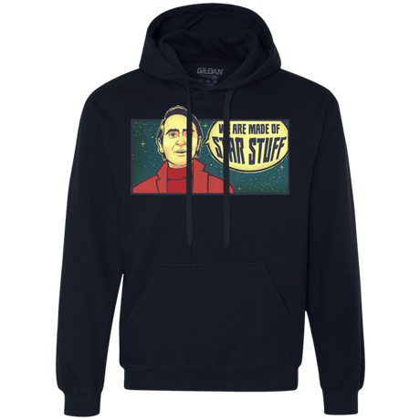 Sweatshirts Navy / S SAGAN Star Stuff Premium Fleece Hoodie