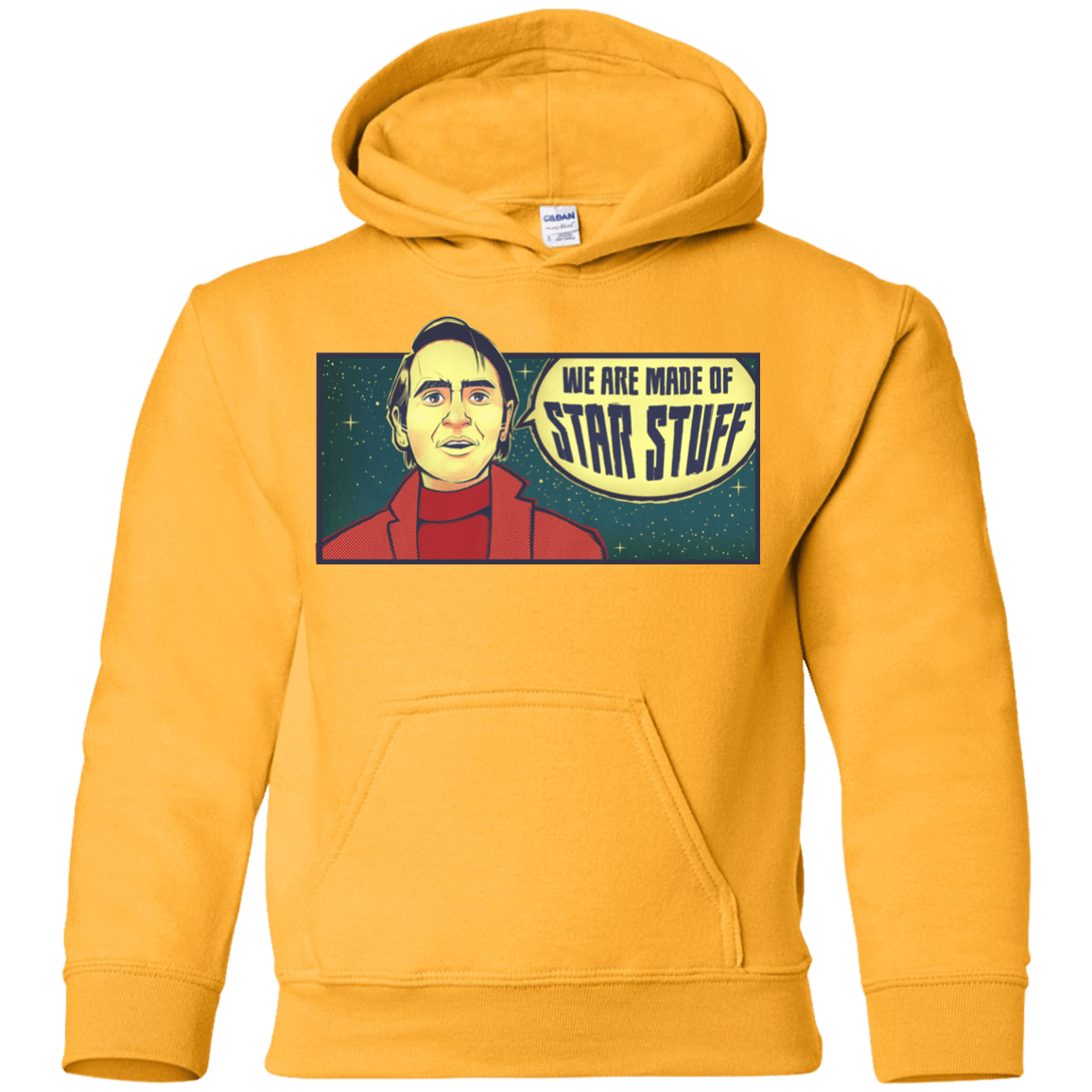 Sweatshirts Gold / YS SAGAN Star Stuff Youth Hoodie