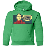 Sweatshirts Irish Green / YS SAGAN Star Stuff Youth Hoodie