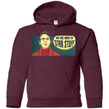 Sweatshirts Maroon / YS SAGAN Star Stuff Youth Hoodie