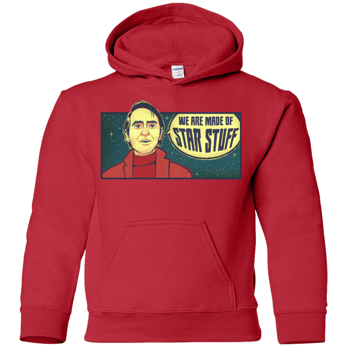 Sweatshirts Red / YS SAGAN Star Stuff Youth Hoodie